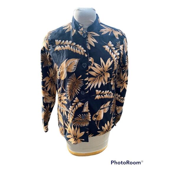 Laura Ashley Mandarin Collar Jacket Lined - Picture 1 of 12